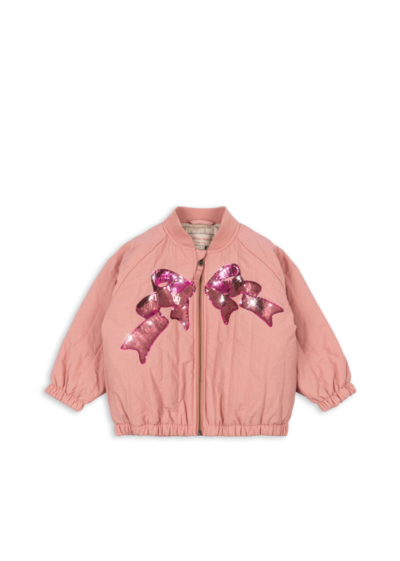 Juno Sequin Bomber Jacke