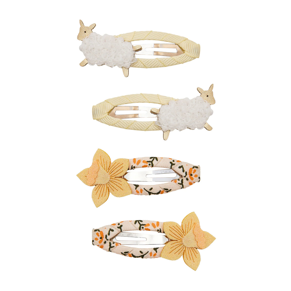 4-pack Spring Lamb haarclipjes