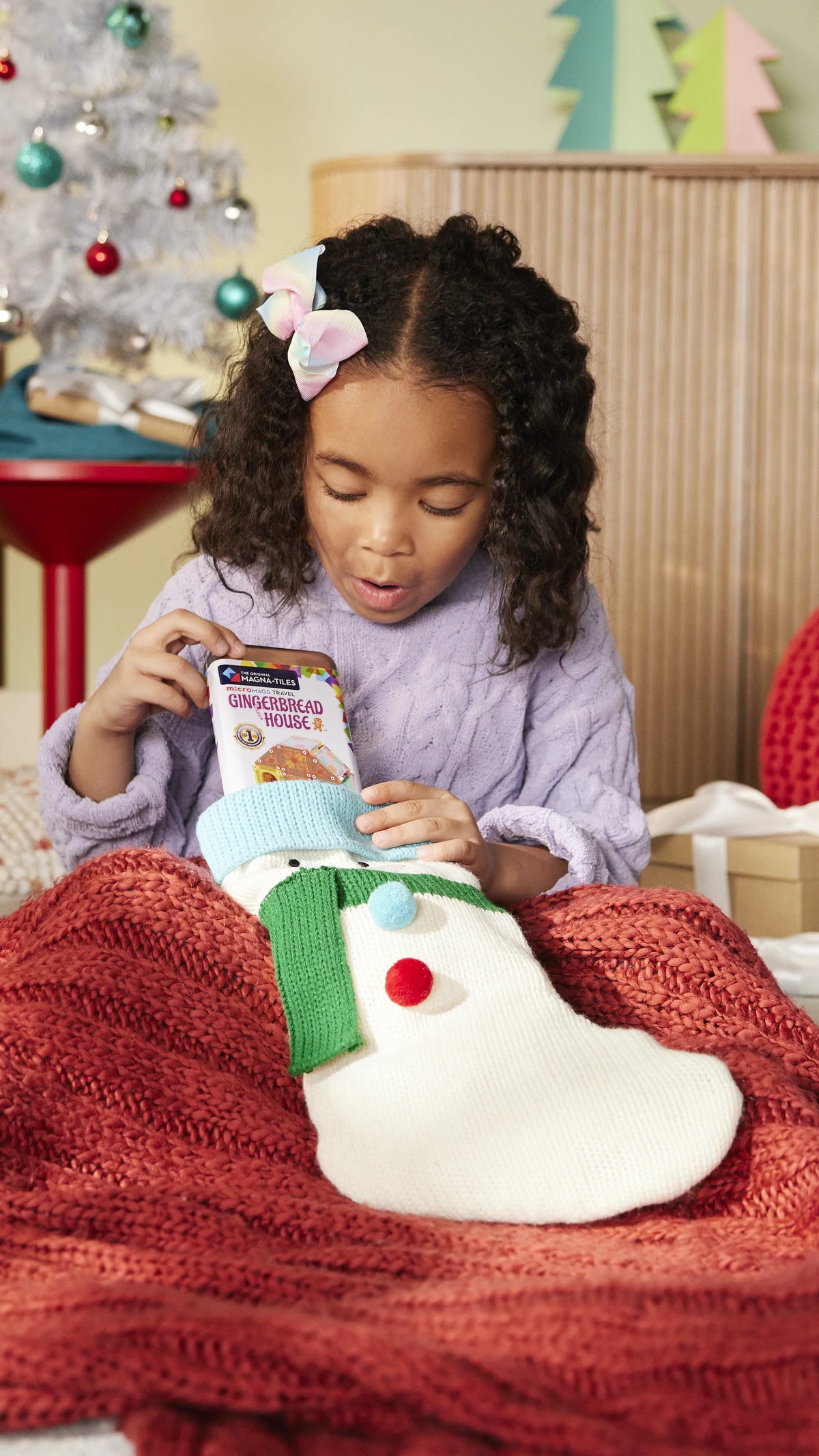 MicroMAGS Gingerbread House Travel Set