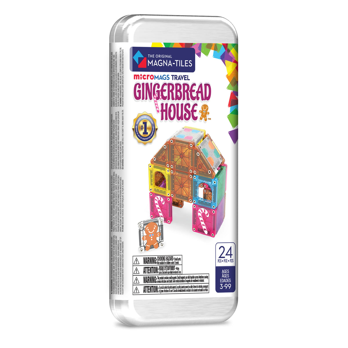 MicroMAGS Gingerbread House Travel Set