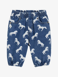 Horse Print Jeans