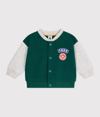 Baseball Strickjacke