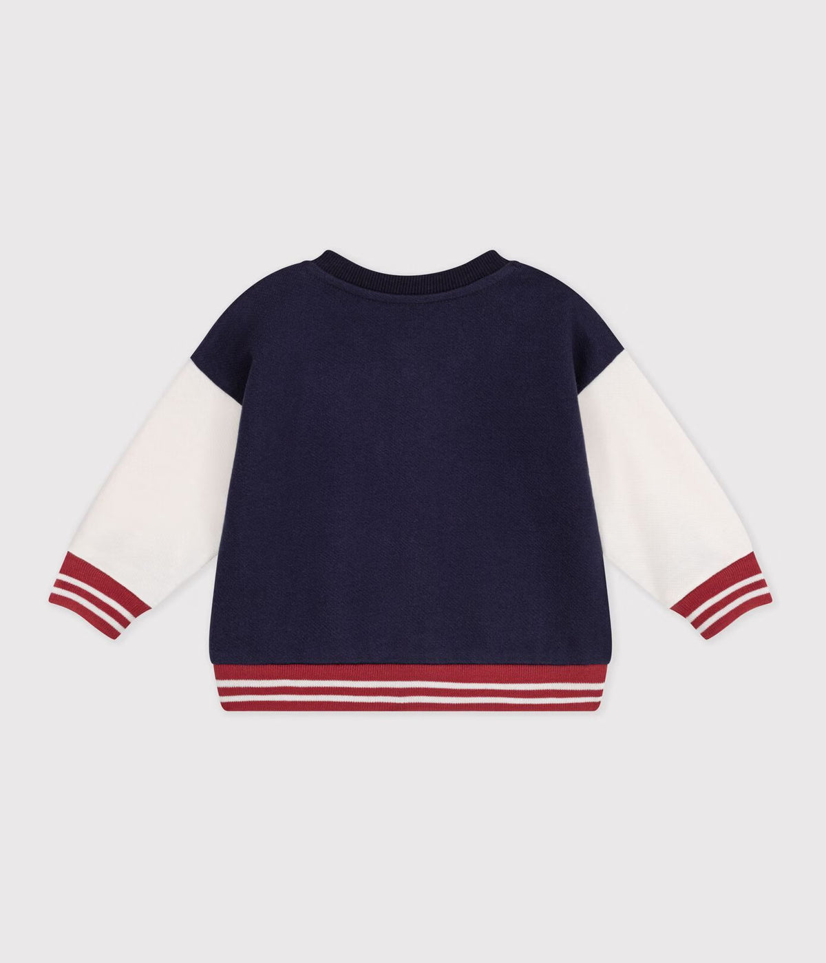 Baseball Strickjacke