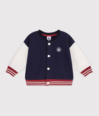 Baseball Strickjacke