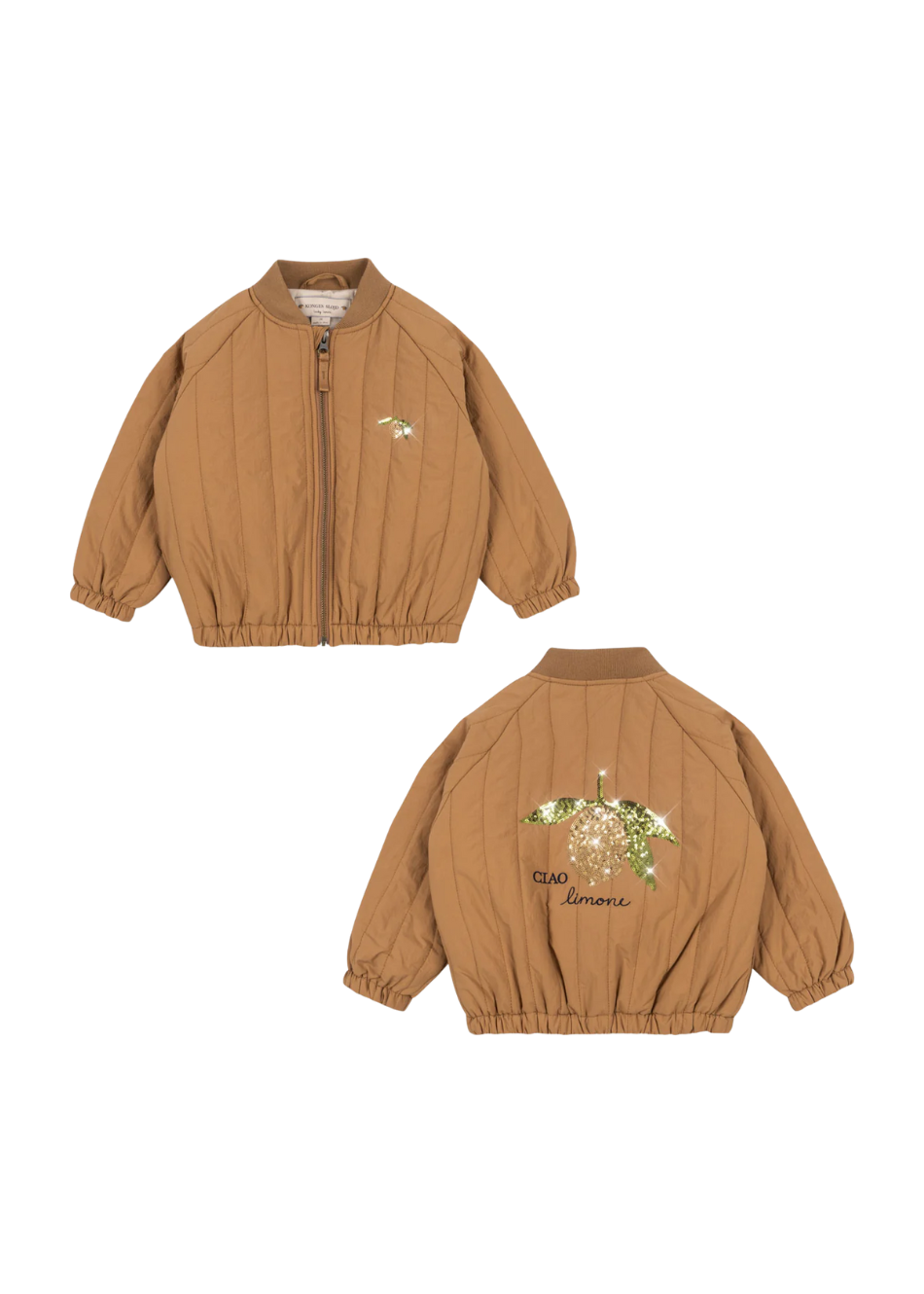 Juno Sequin Bomber Jacke