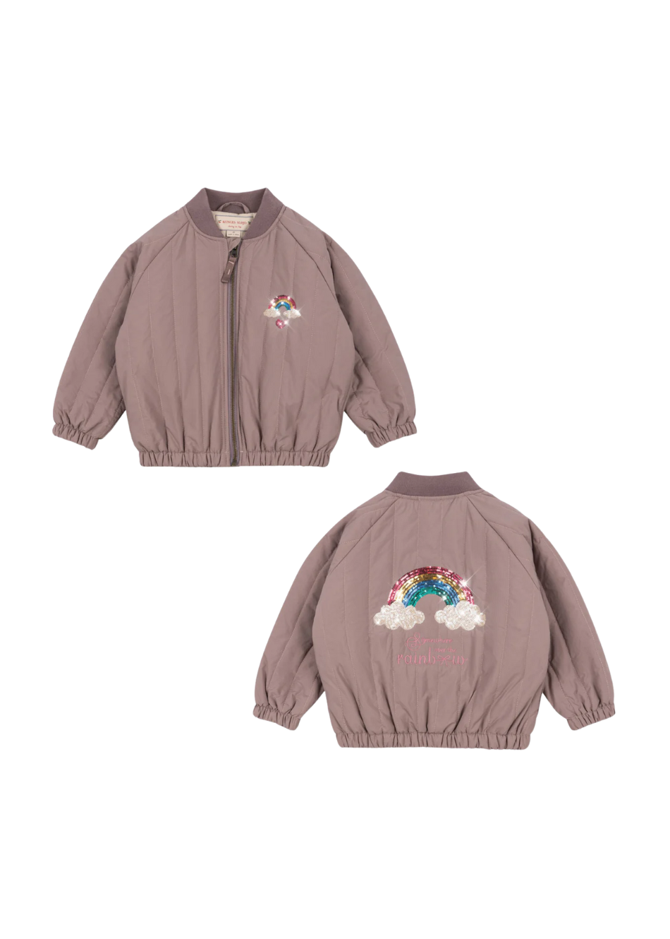 Juno Sequin Bomber Jacke