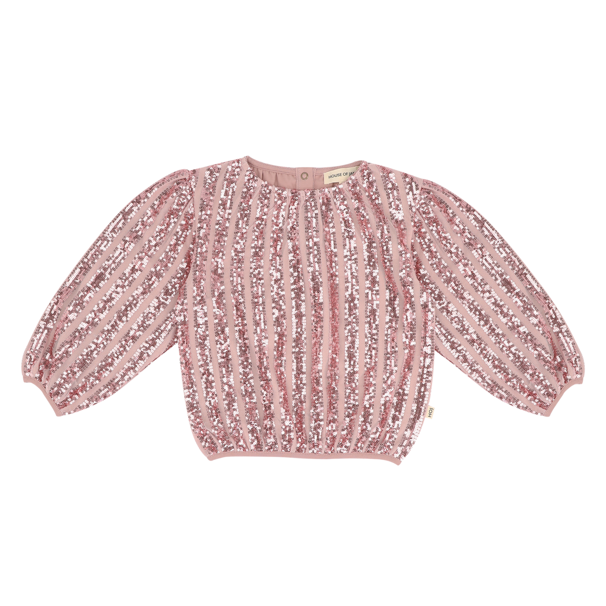 Puff Balloon Sequins Sweater