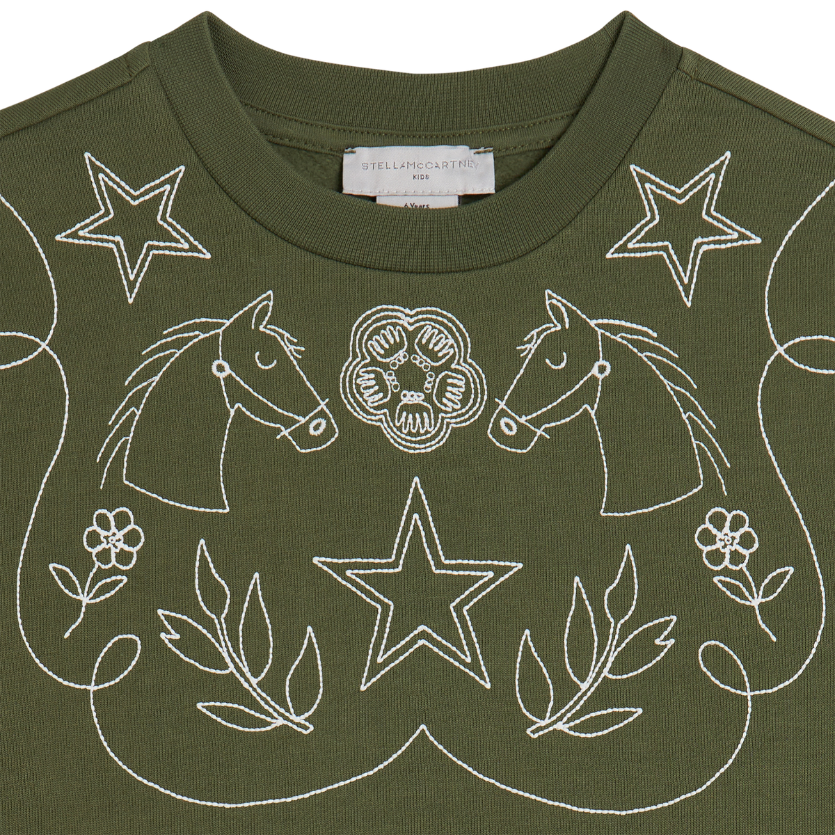 Green Star Pullover