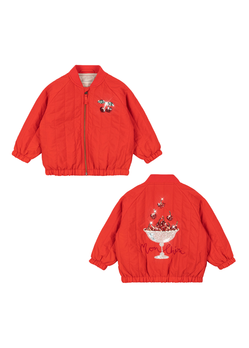 Juno Sequin Bomber Jacke