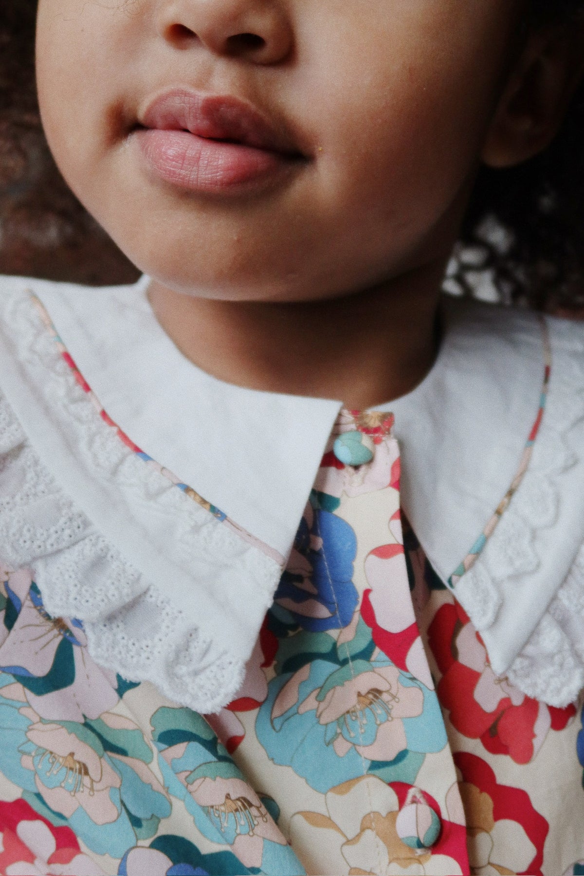 Coeur Collar Kleid