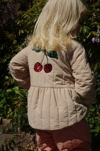 Juna Sequin Bomber Jacke