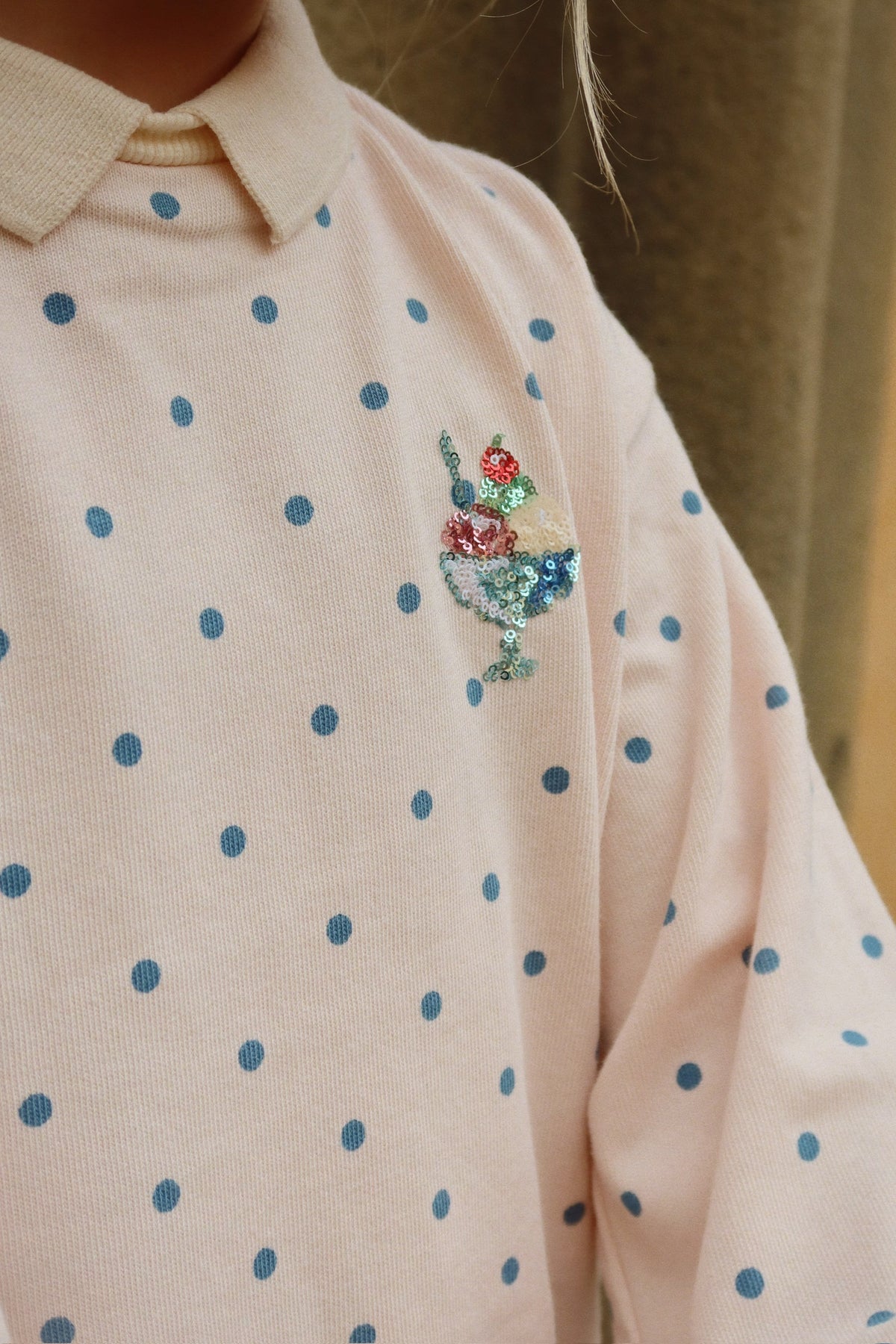 Spotty Polo Sweater-thumbmail-4