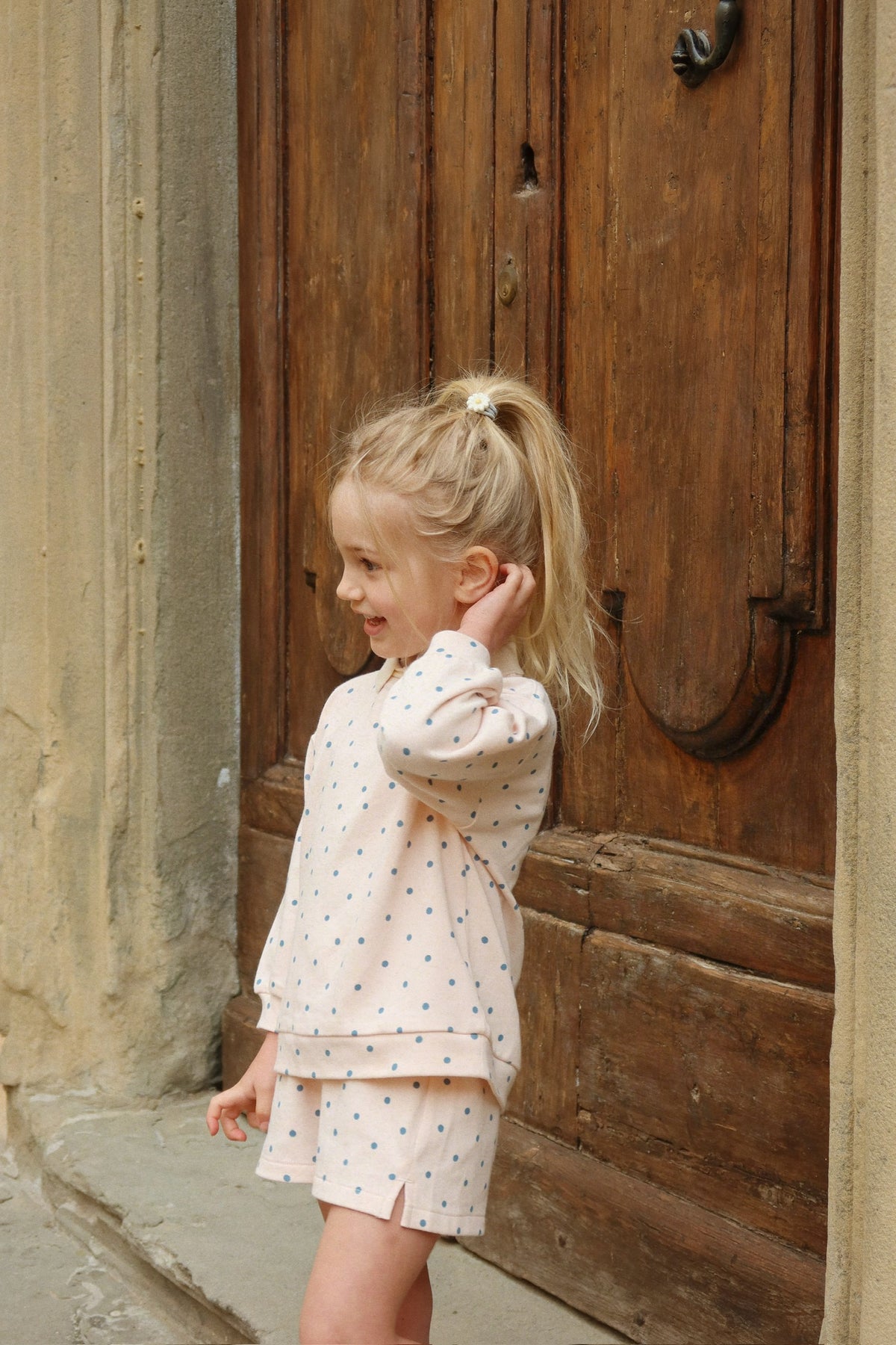 Spotty Polo Sweater-thumbmail-3