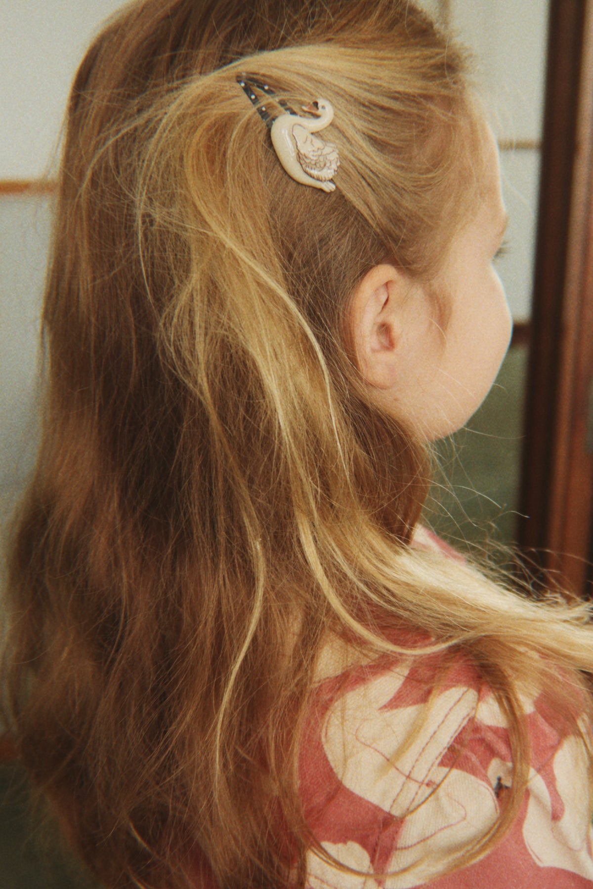 4-pack Swan haarclipjes en elastiekjes