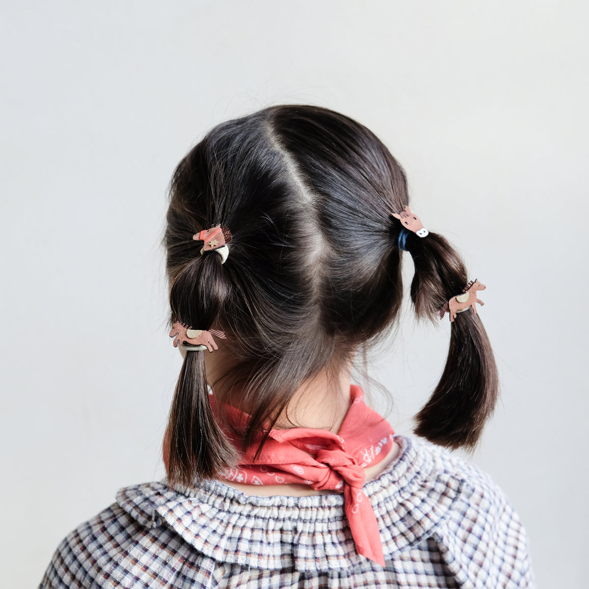 6er-Pack Pony Haargummis