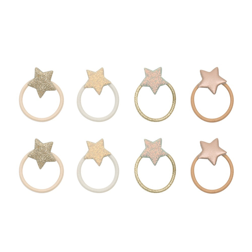 8er-Pack Stellina mini Haargummis