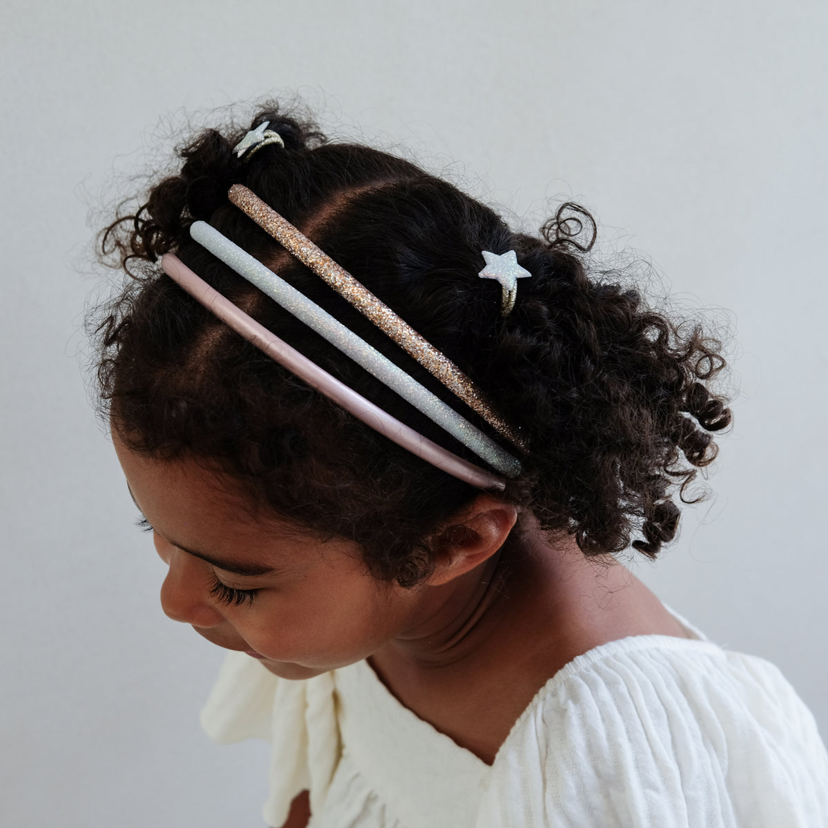 8er-Pack Stellina mini Haargummis