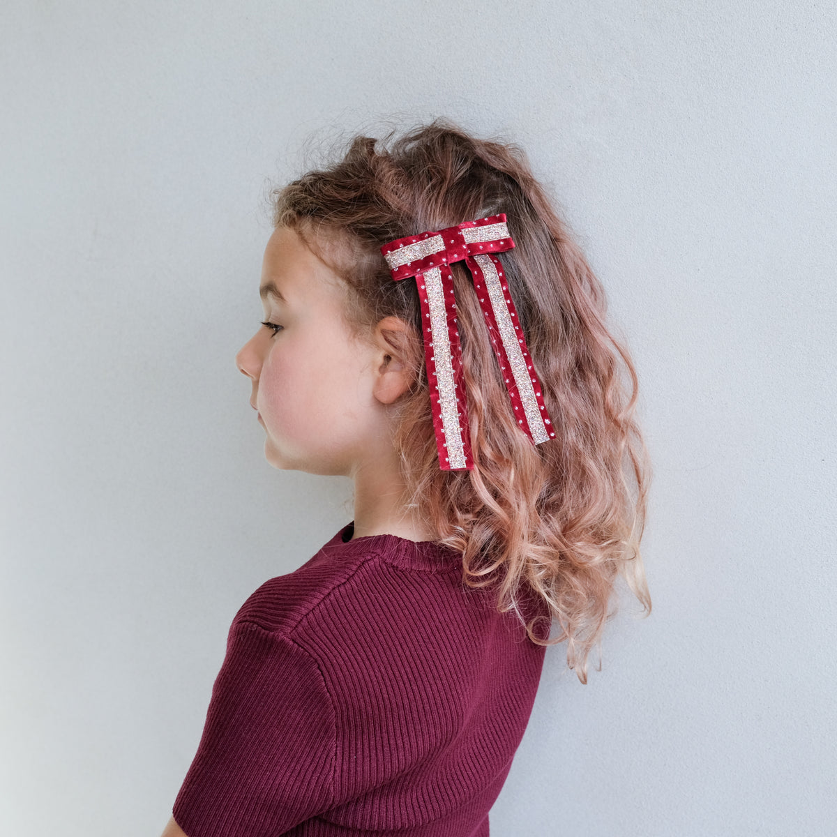 Circus Glitter Schleife
