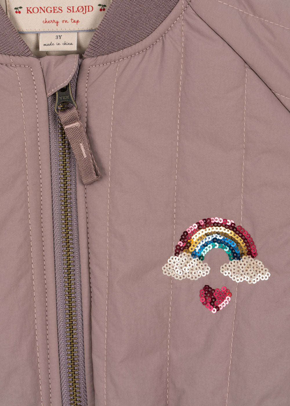 Juno Sequin Bomber Jacke