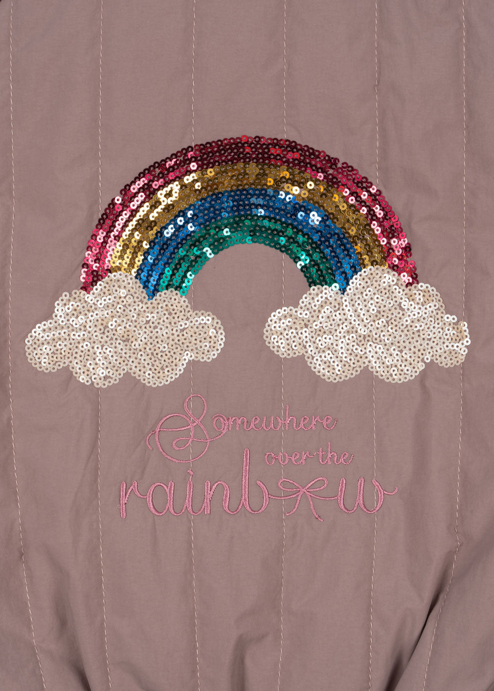 Juno Sequin Bomber Jacke