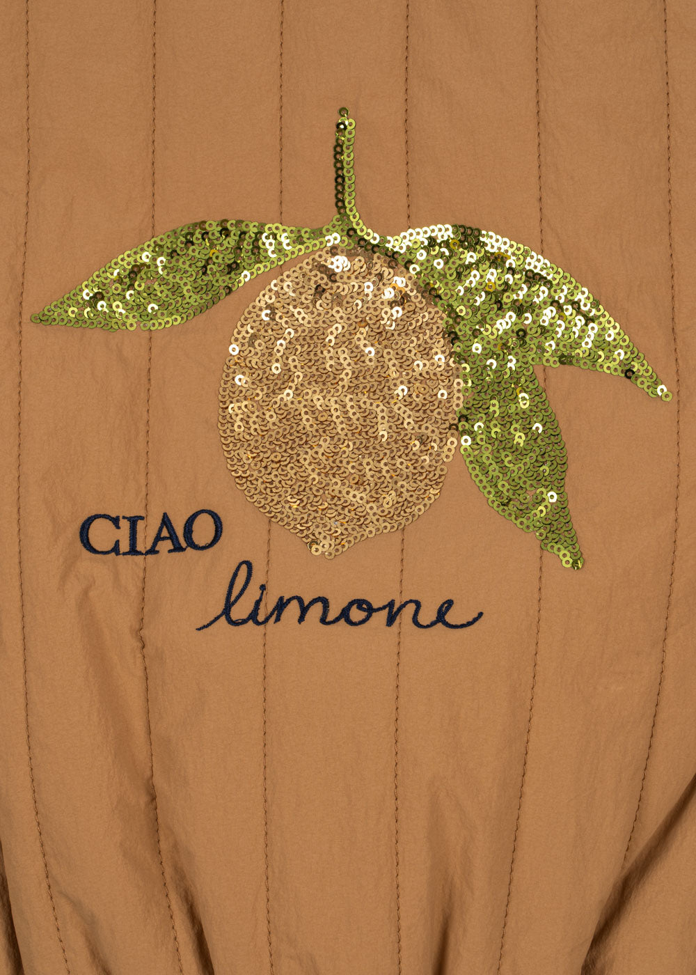 Juno Sequin Bomber Jacke