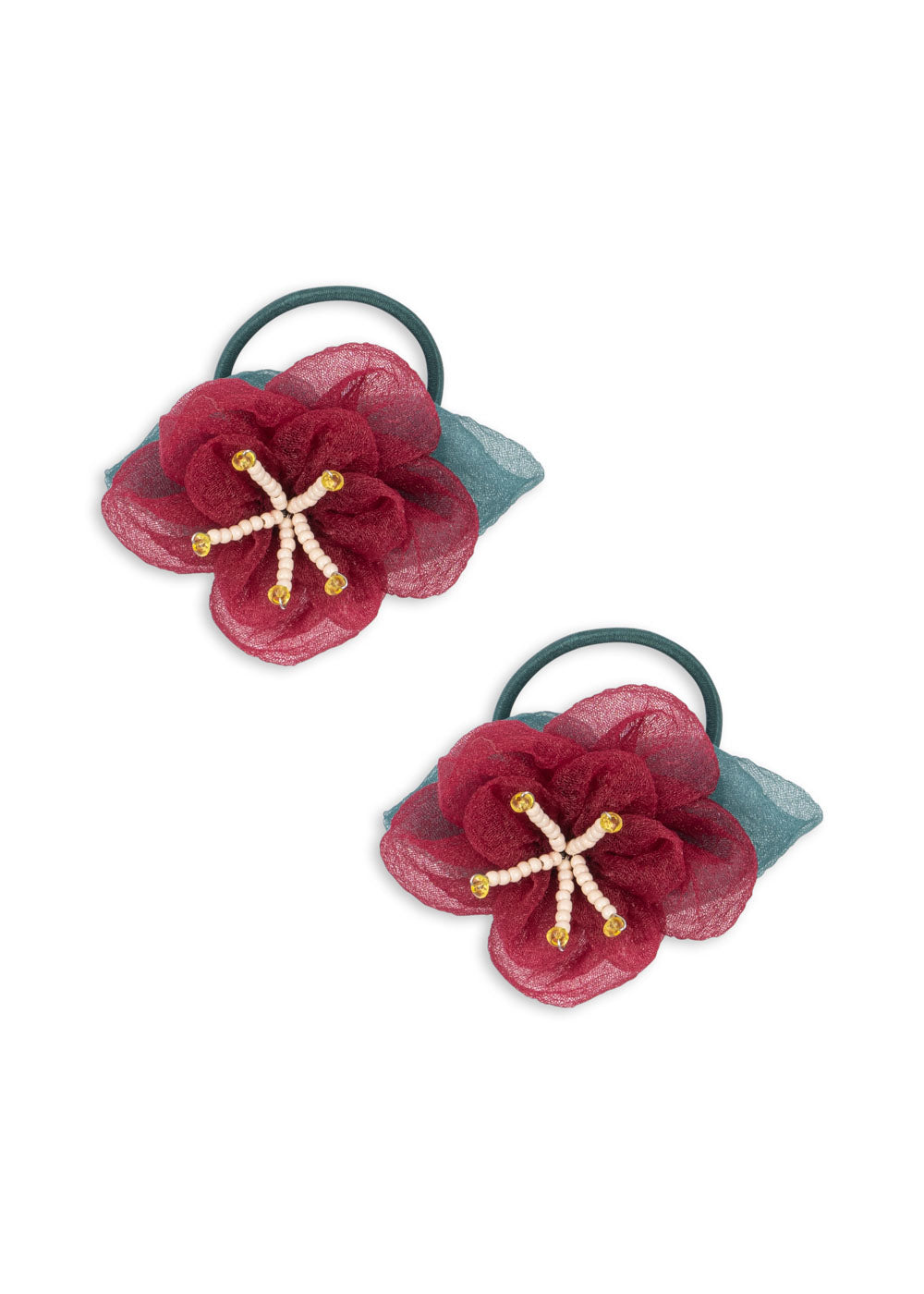 2er-Pack Fleur Haargummi