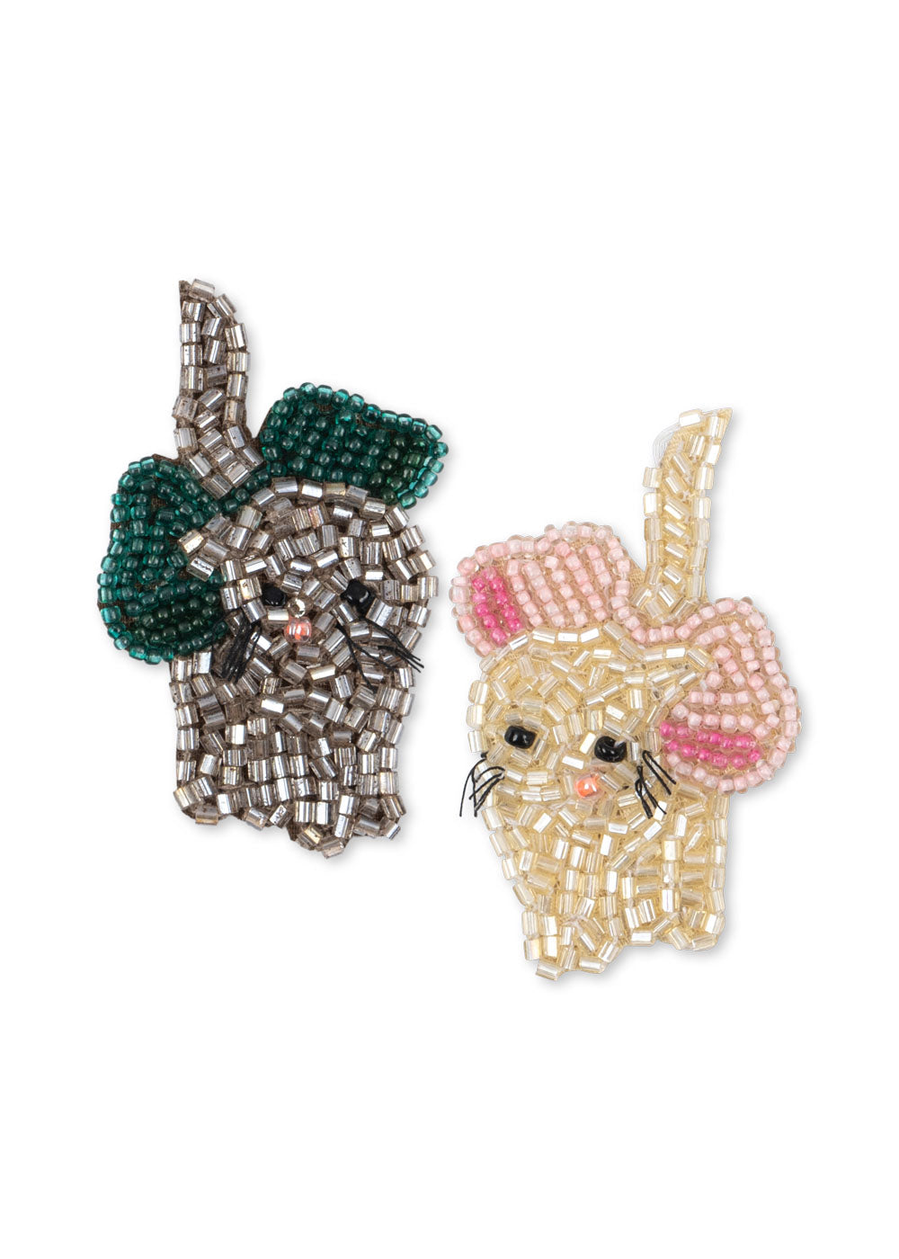 2er-Pack Bow Kitty Haarspangen