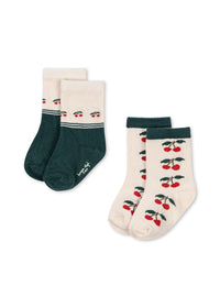 2-pack Jaquard Sokken