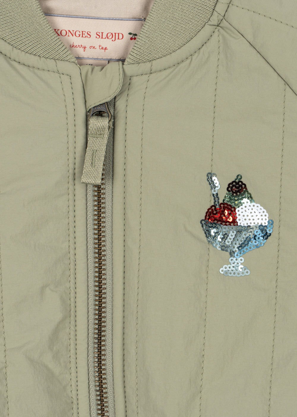 Juno Sequin Bomber Jacke