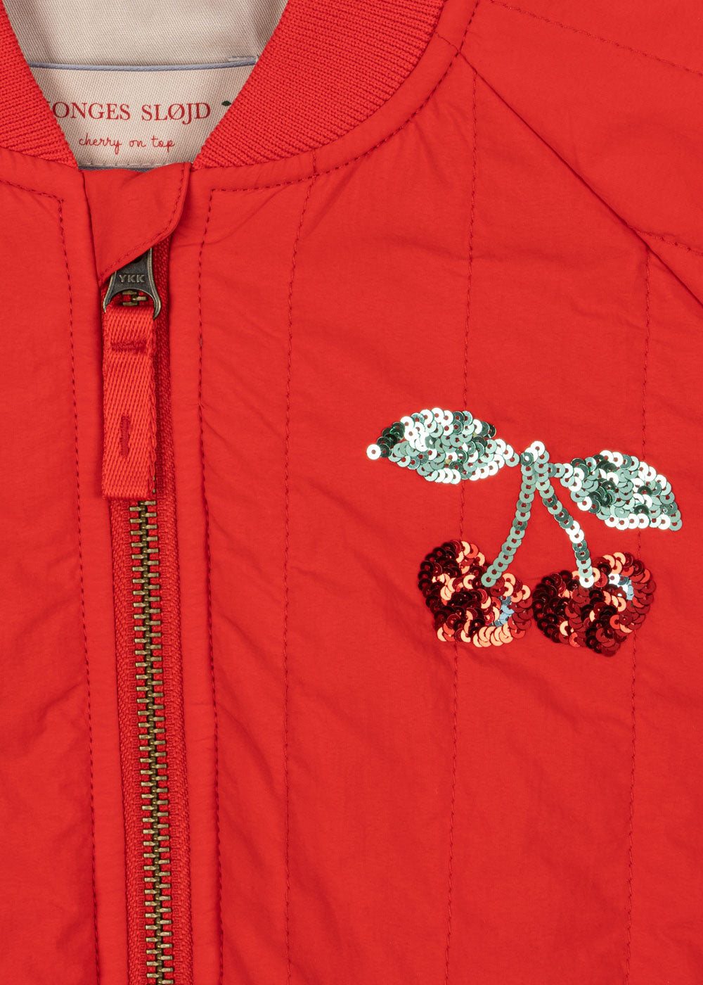 Juno Sequin Bomber Jacke