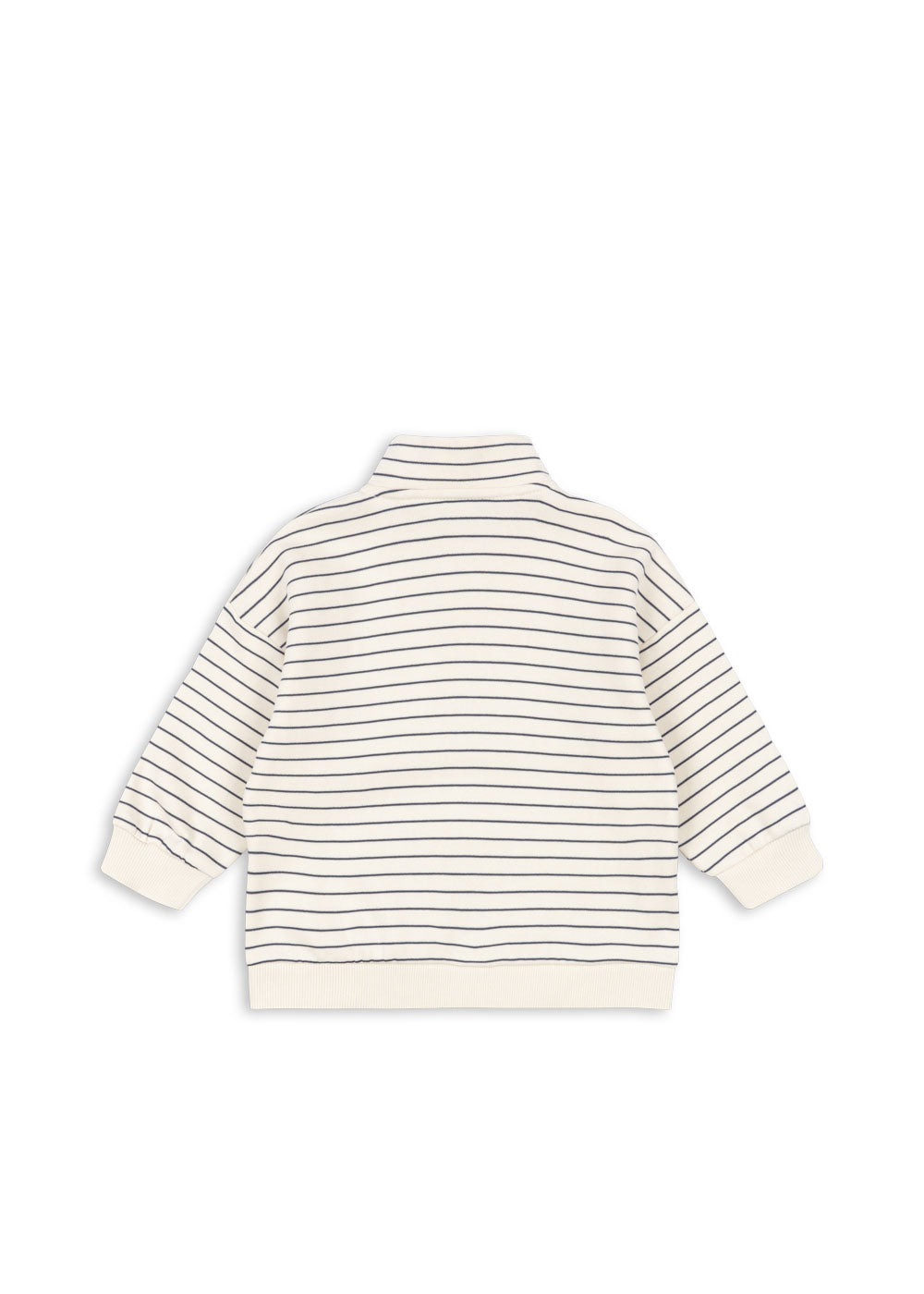 Lou Stripe Half-Zip Strickjacke