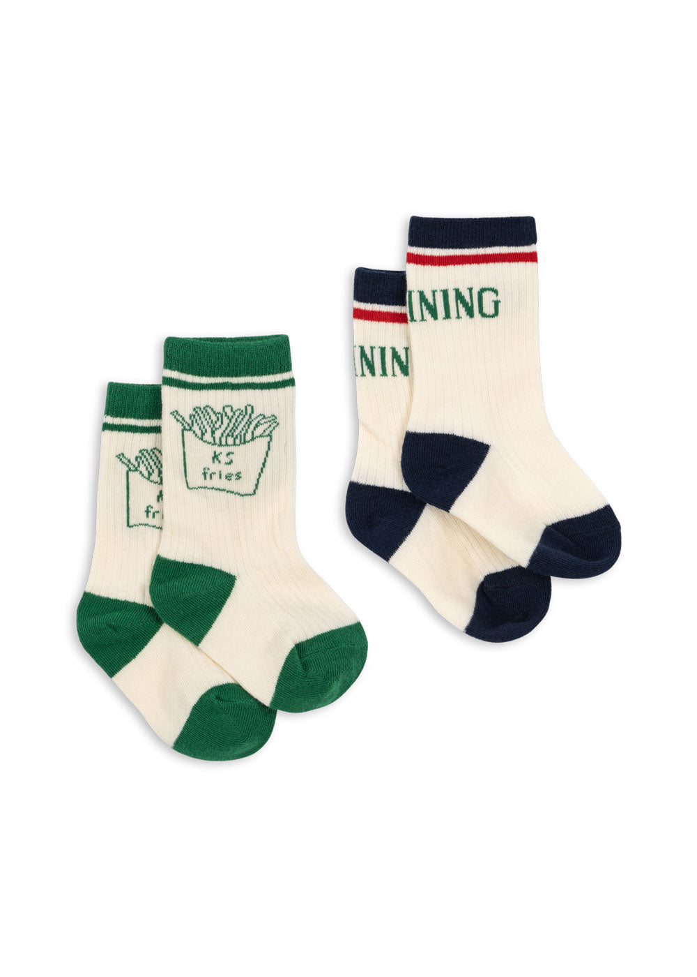 2er-Pack Rib Fries Socken