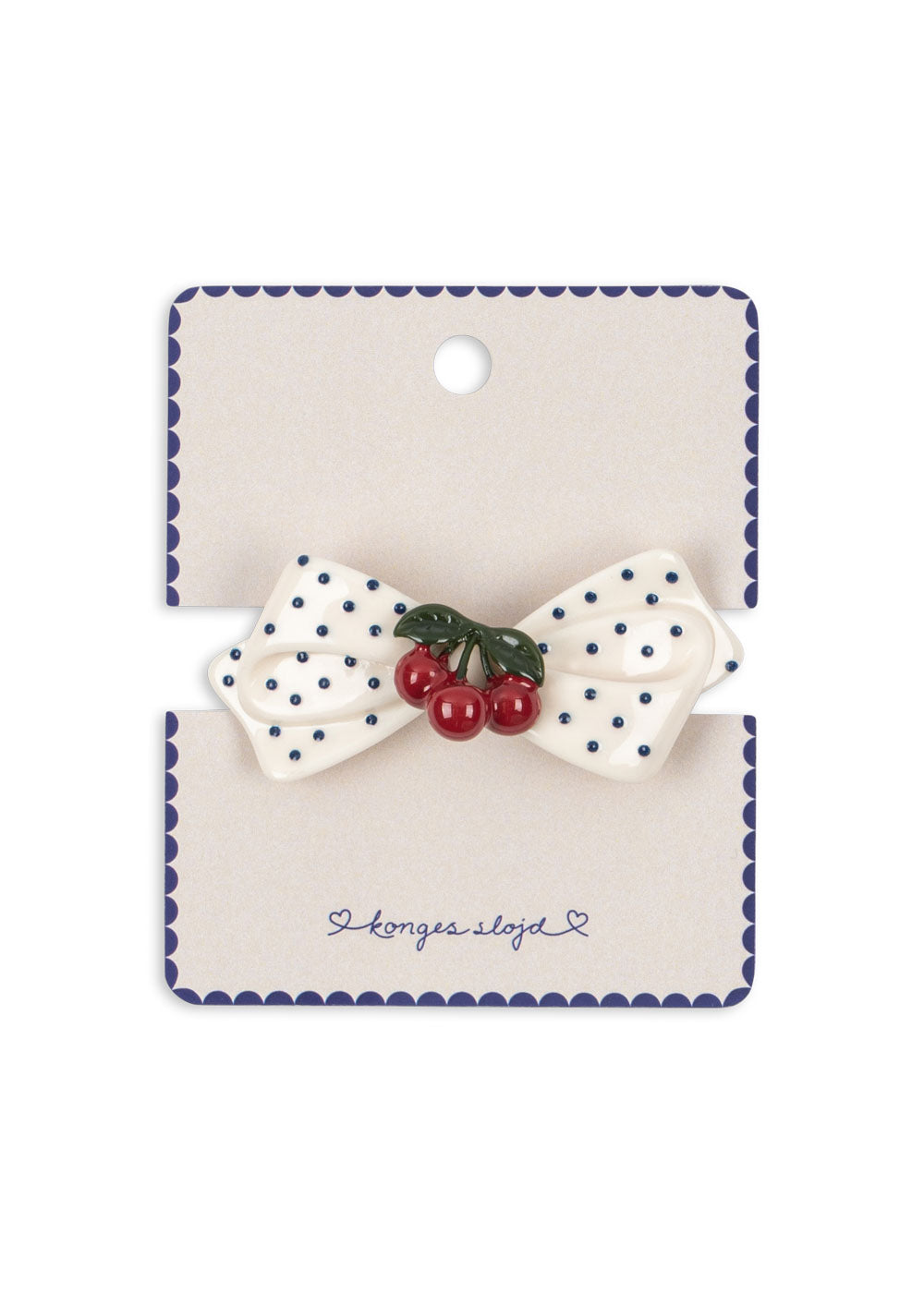 Cherry Dot Haarspange