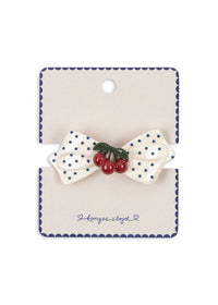 Cherry Dot Haarspange