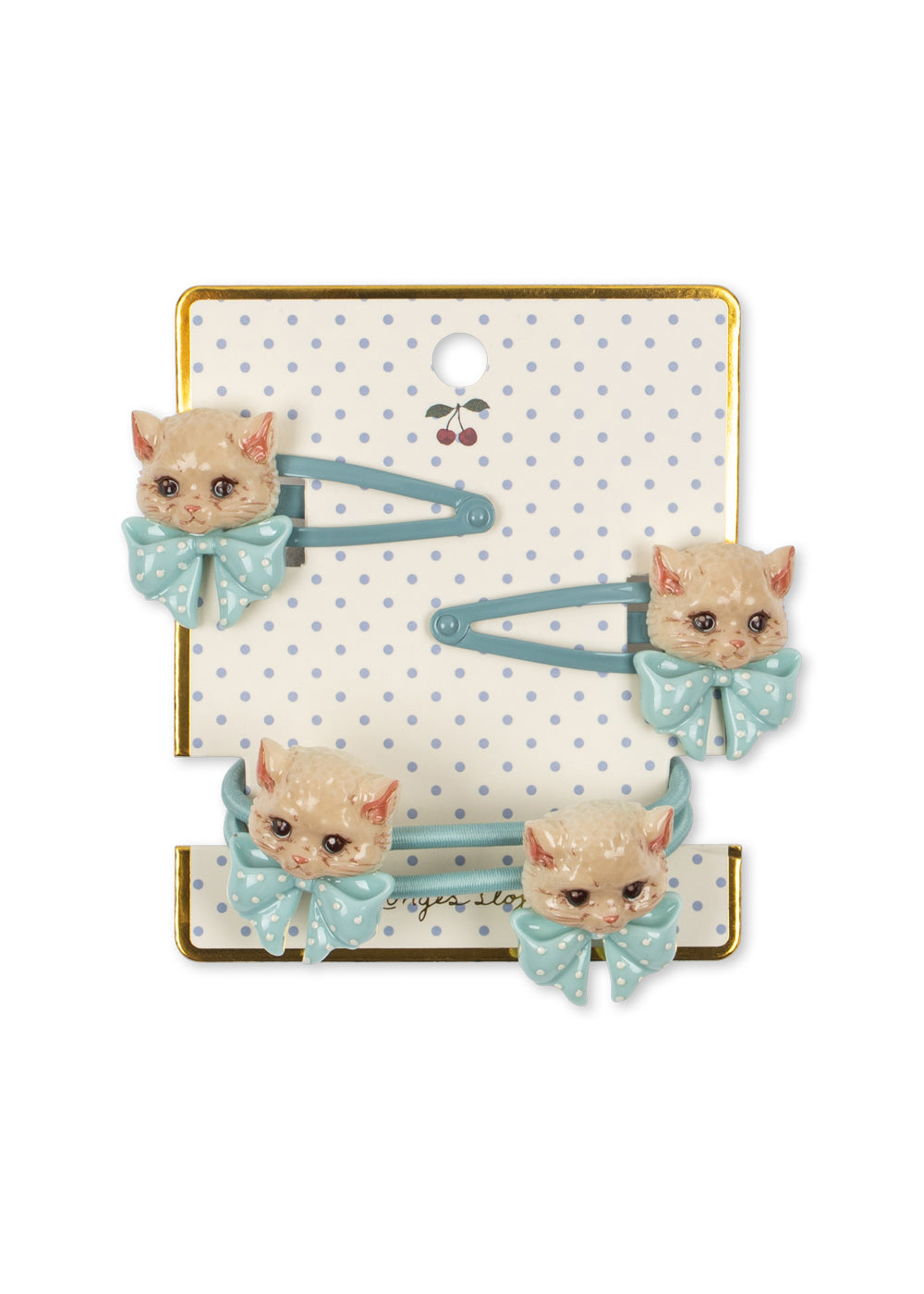 4er-Pack Kitty Haaraccessoires