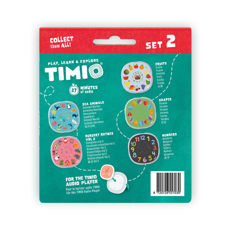 Timio Player Disc Pack Set 2