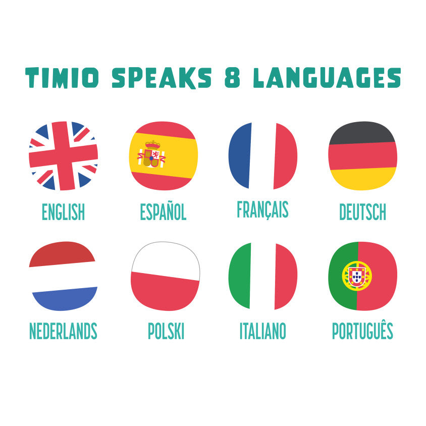 Timio Player + 5 discs