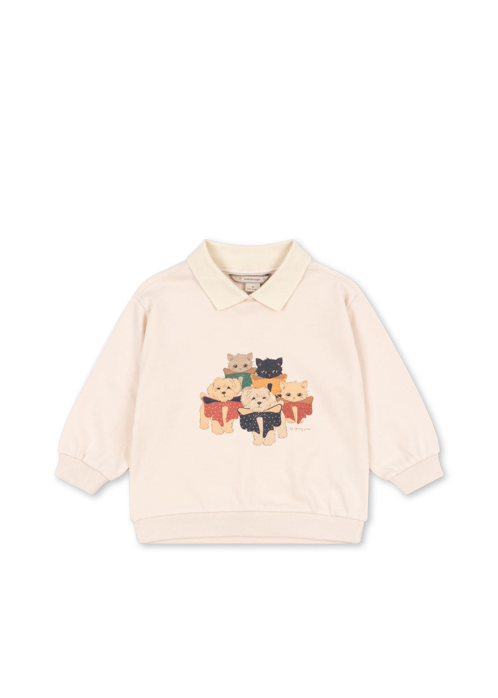Spotty Polo Pullover