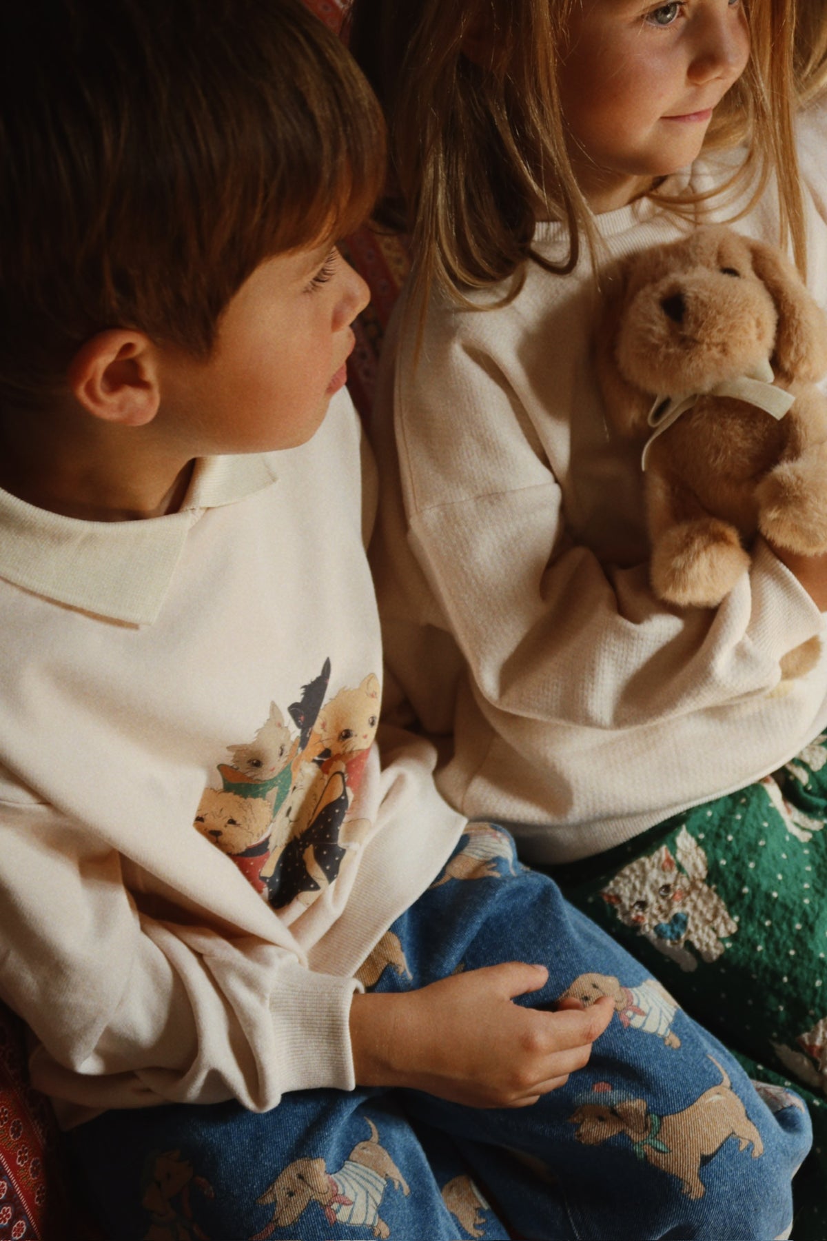 Spotty Polo Pullover