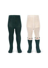 2er-Pack Lurex Strumpfhosen