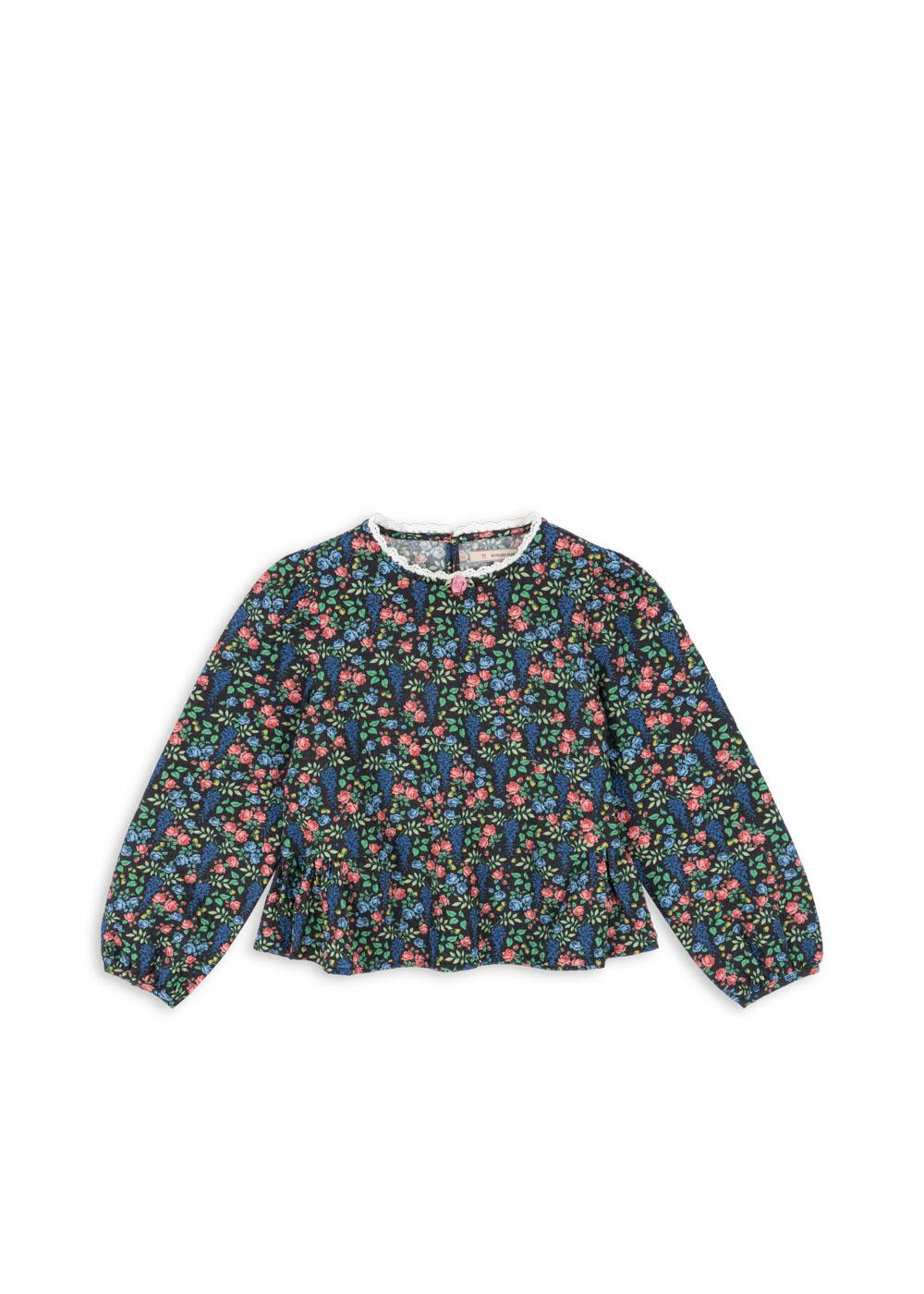 Vida Blouse met pofmouwen