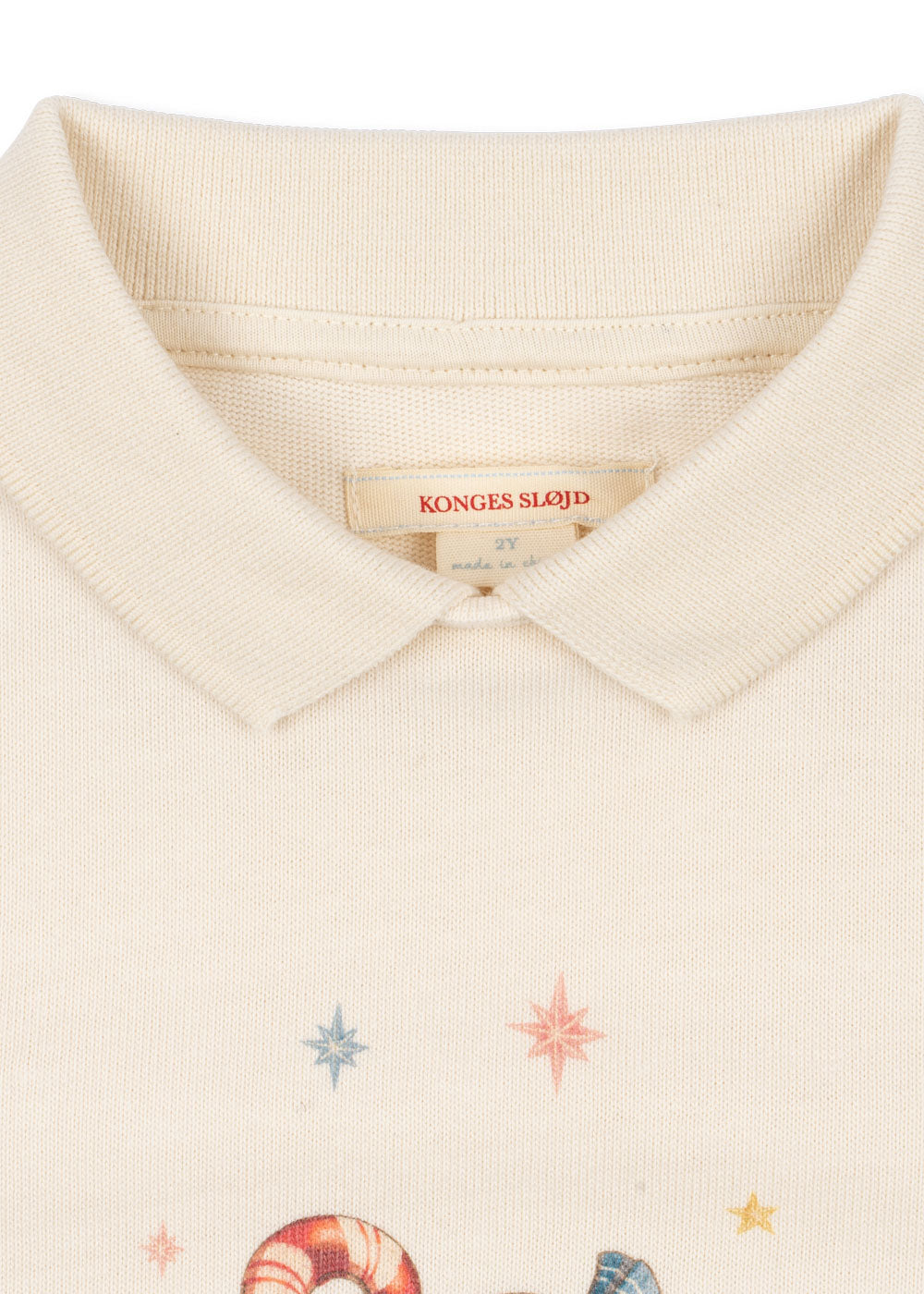 Spotty Polo Pullover