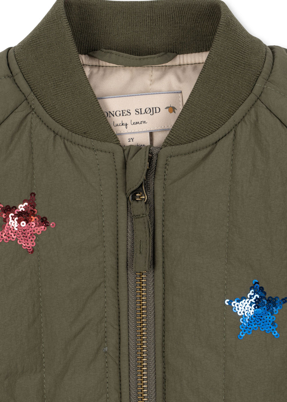 Juno Sequin Bomber Jacke