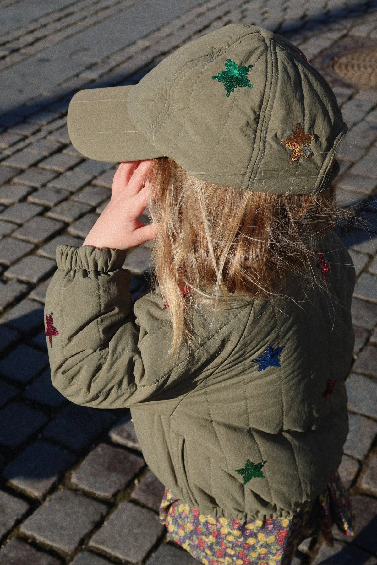 Juno Sequin Bomber Jacke