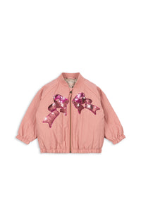Juno Sequin Bomber Jacke