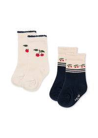 2-pack Jacquard Sokken